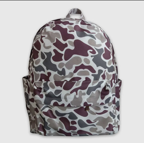Camo Backpack