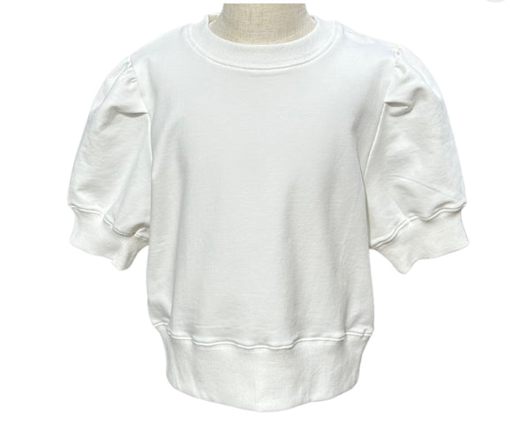 Riley Sweatshirt-white
