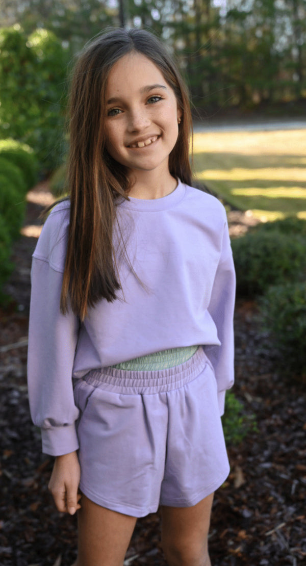 Dora Sweatshirt-Purple