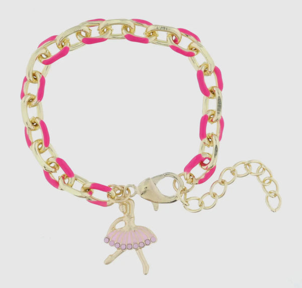Ballerina Charm Bracelet