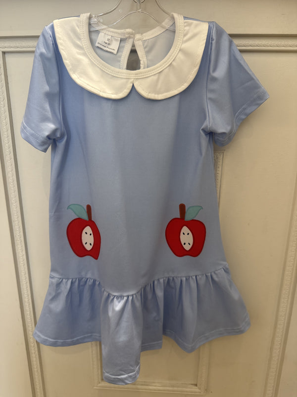 Apple Drop Waist Knit Dress