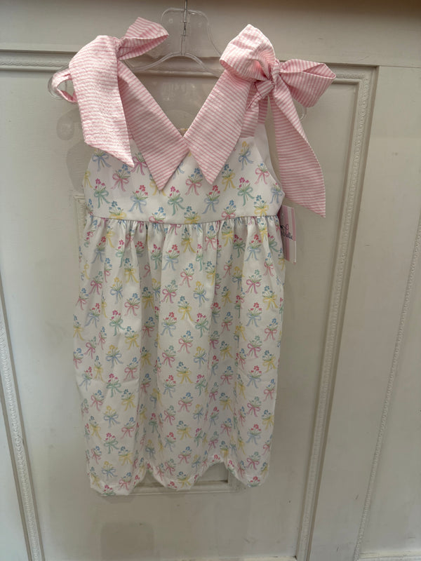 Thea dress bows and bouquets