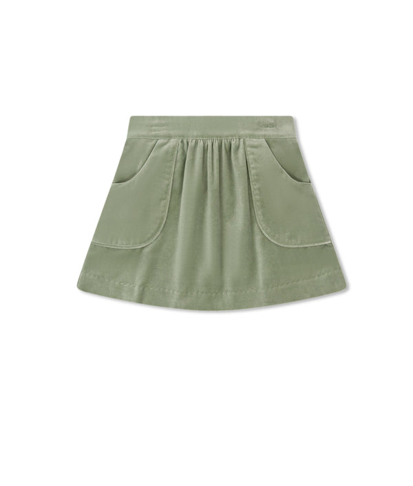 Isabella Skirt - Leyland
Green Velvet
