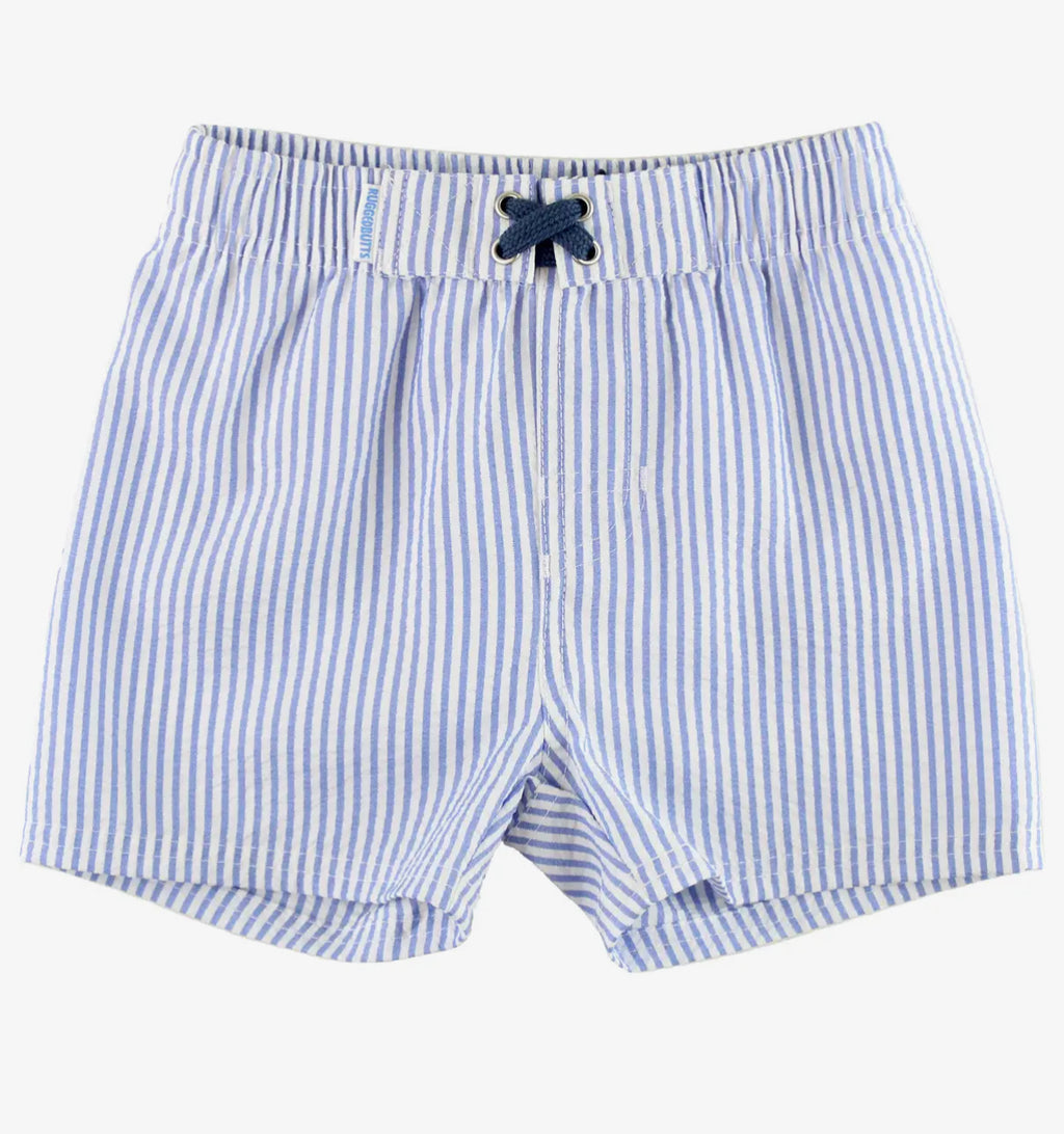 Boy’s Seersucker Swim Trunk