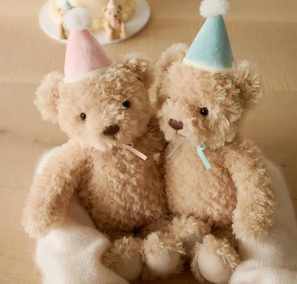 Birthday Teddy Bear Arthur-Blue