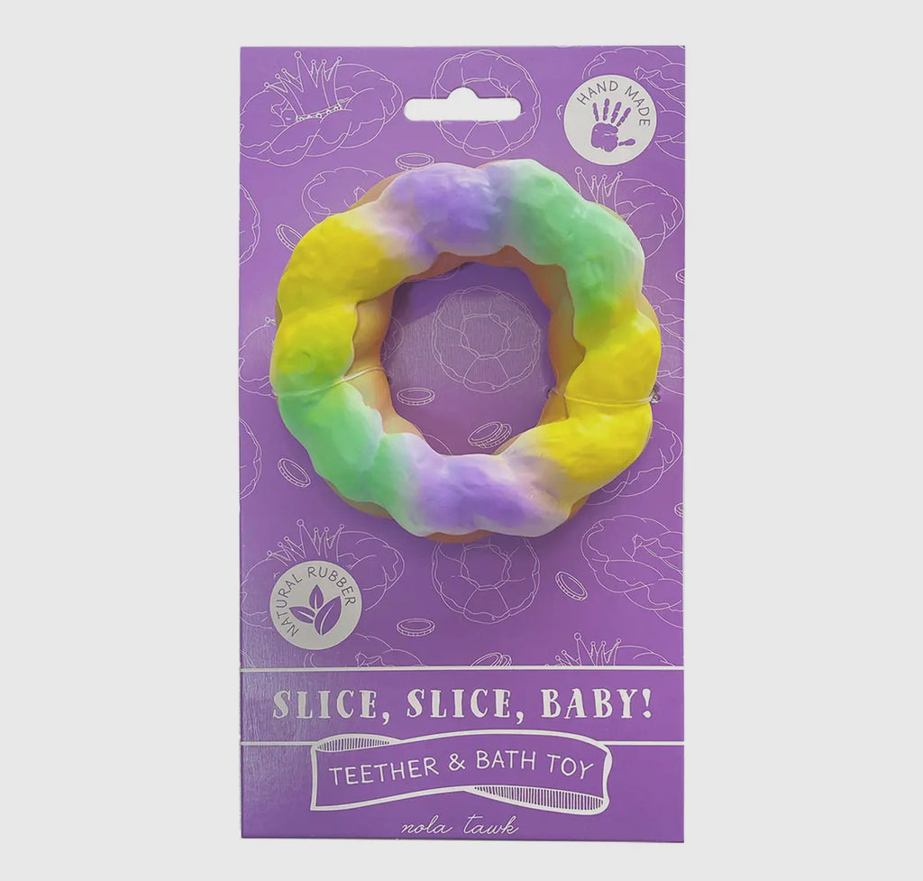 King Cake Teether and Bath Toy