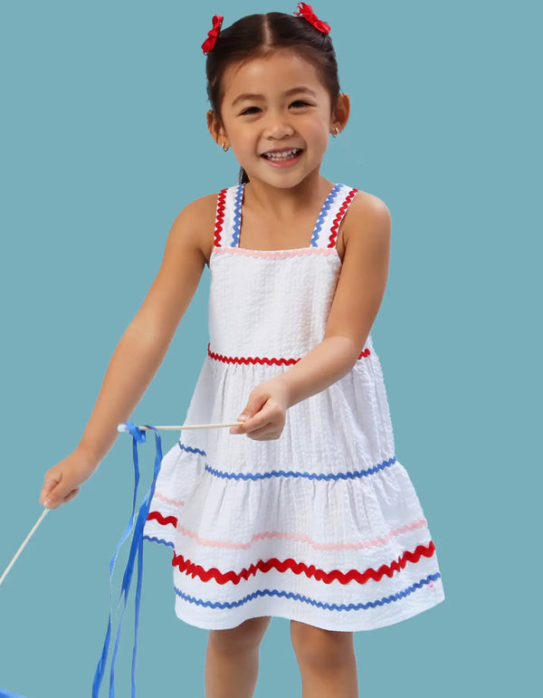 Americana Signature Seersucker Dress