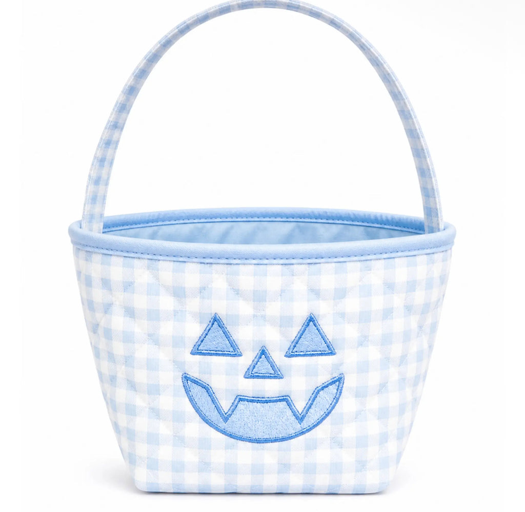 Petite Pumpkin Tote-Blue