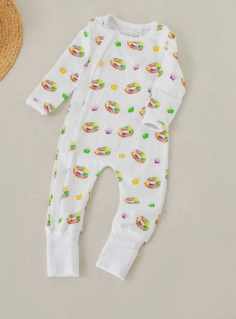 King Cake organic Cotton Pajamas