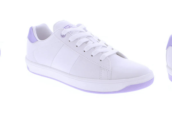 Rally Sneaker-White/lavender