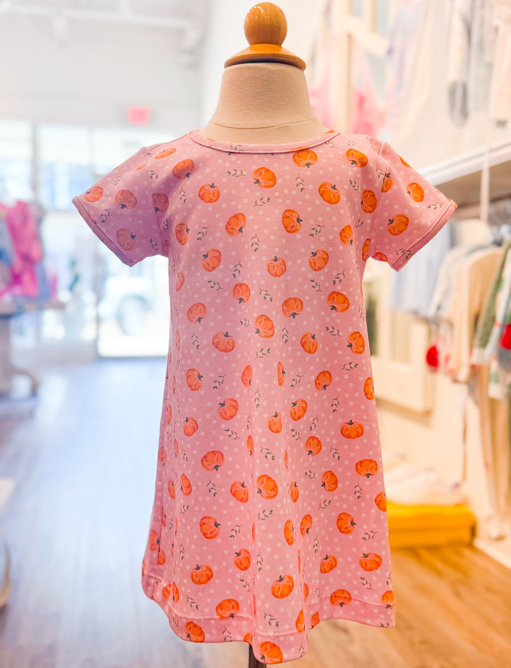 Faith dress pumpkin path delight