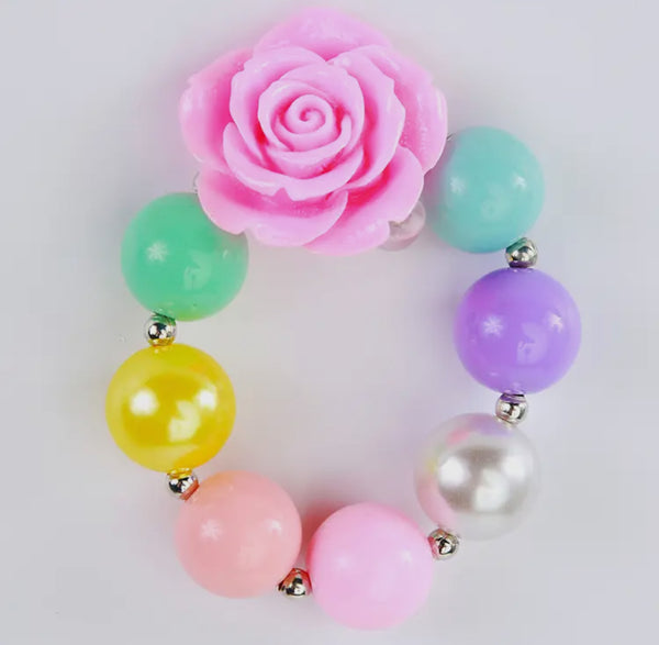 Chunky Rose Bracelet