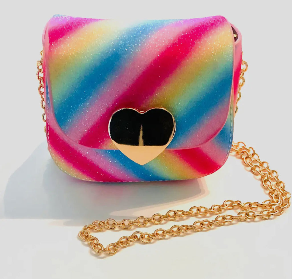 Rainbow Chain Purse