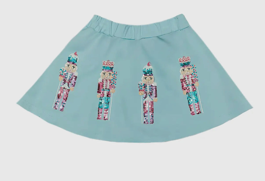 Nutcracker skort light blue