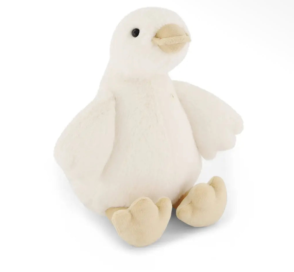 Rose plush duck
