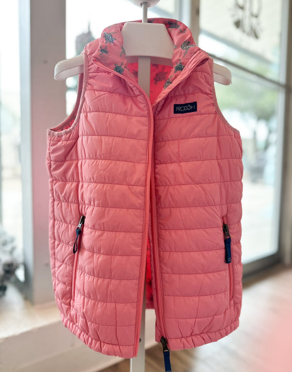 Pink Puffer Vest