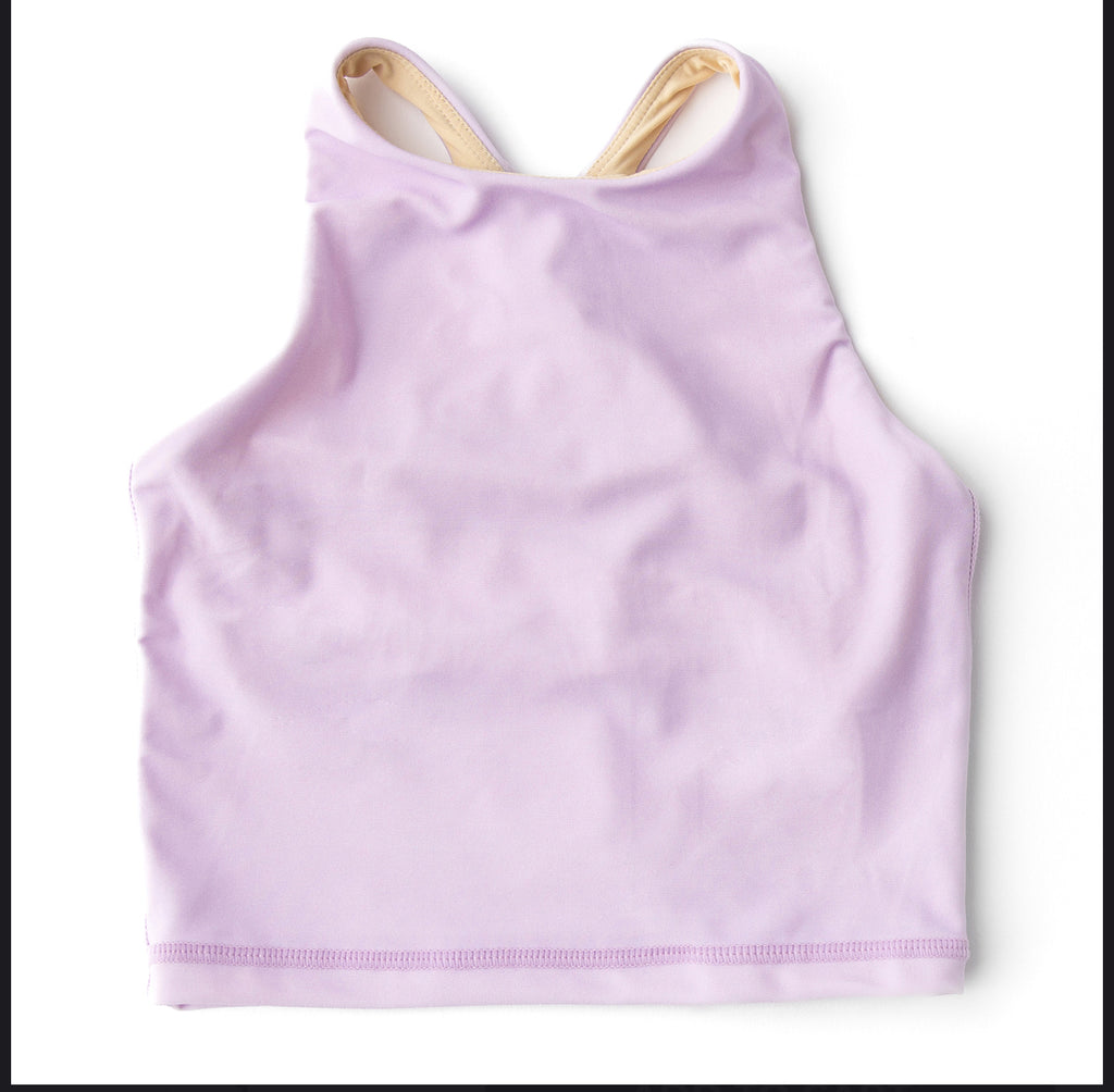 Purple Girls Active Tank Top