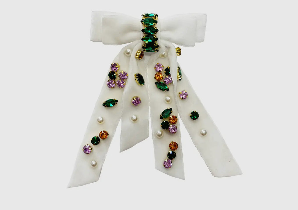 Mardi Gras Hair bow