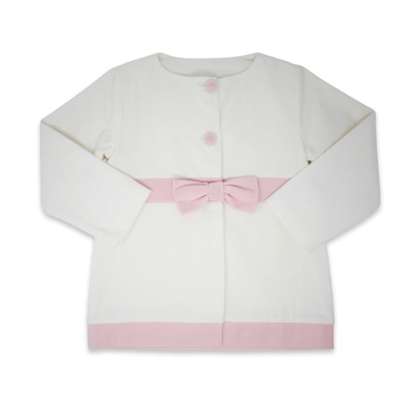 Aspen Coat - White, Pink
Velvet