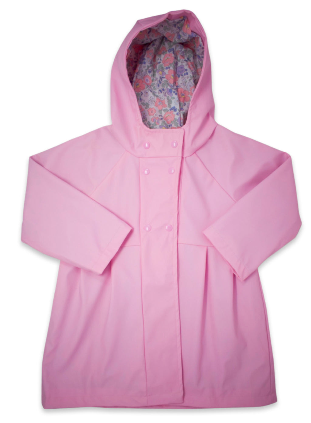 Rainy day raincoat pink