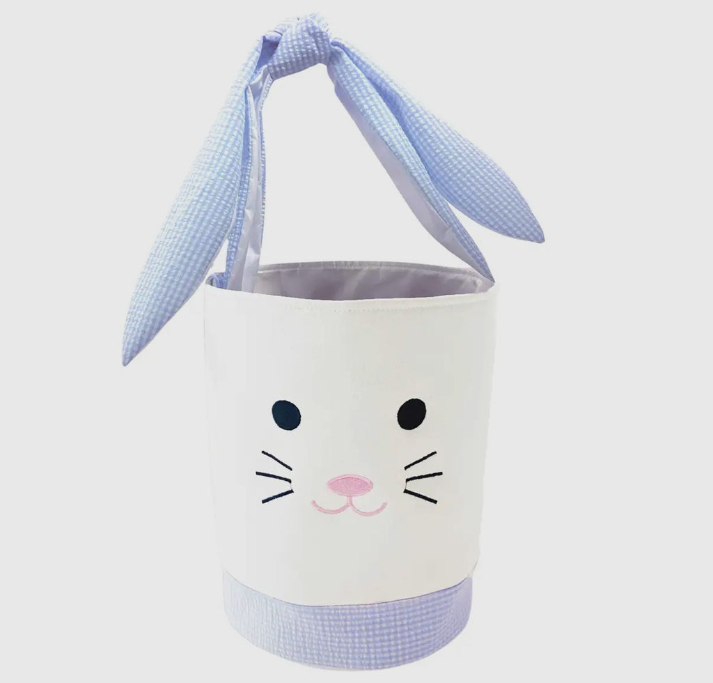 Bunny basket blue
