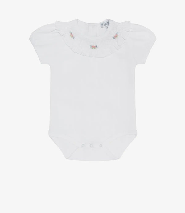 Princess smocked onsie
