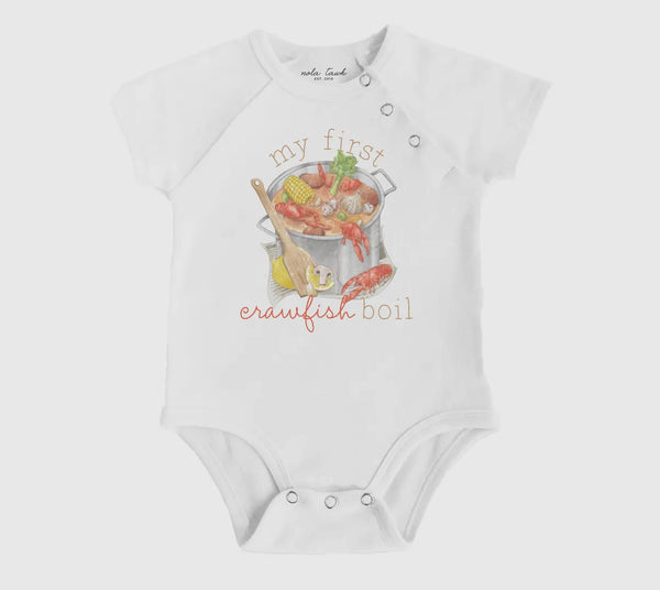 My First Crawfish Boil Organic Cotton