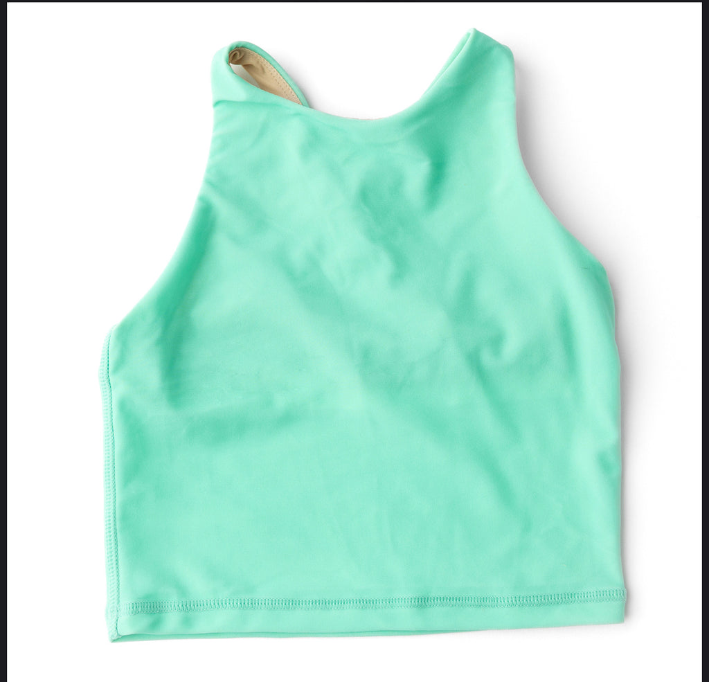 Green Girls Active Tank Top