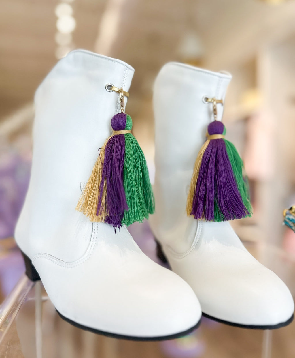 Mardi Gras Marching Boots