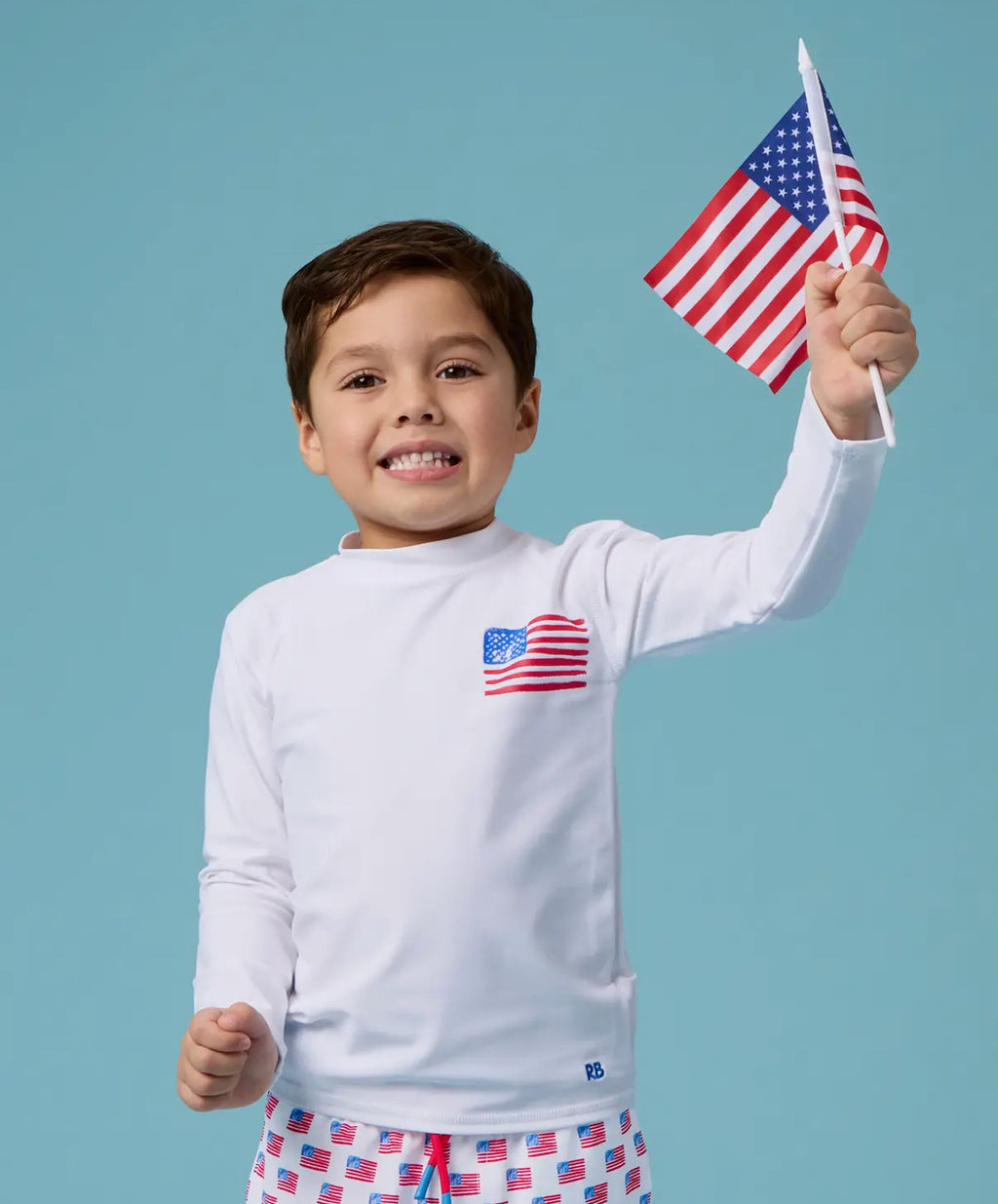 Boy’s Flag Rash Guard
