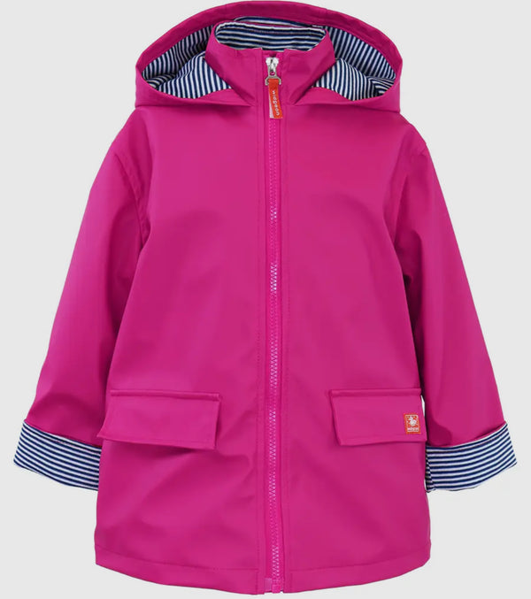 Widgeon rain jacket pink/navy