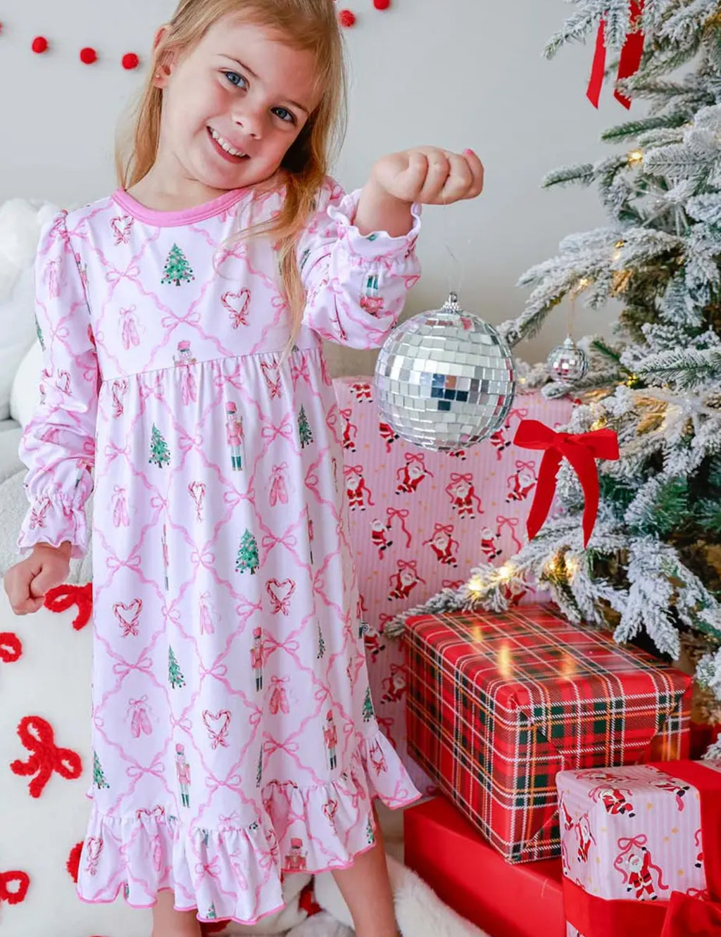 Christmas Nightgown-Sugar Plum Princess
