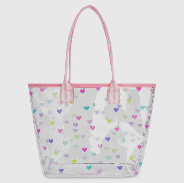 Heart Confetti Tote Bag