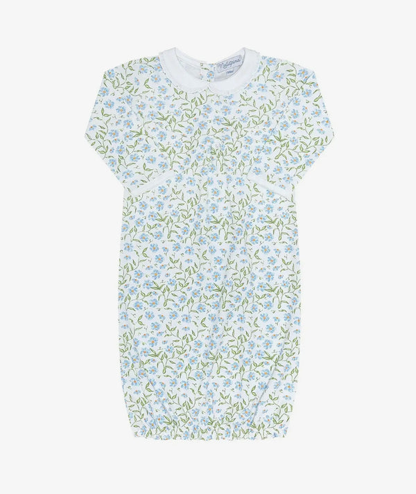 Blue vines gown
