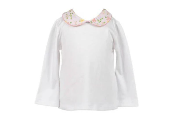 Betty floral collar shirt