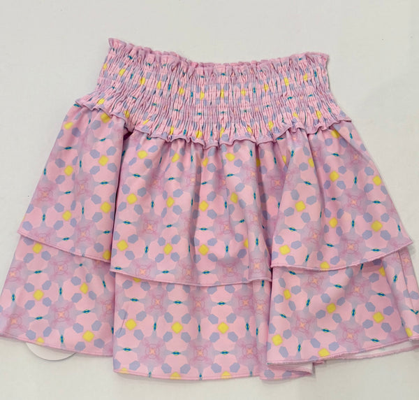 Scottie Skirt-Pink lemonade