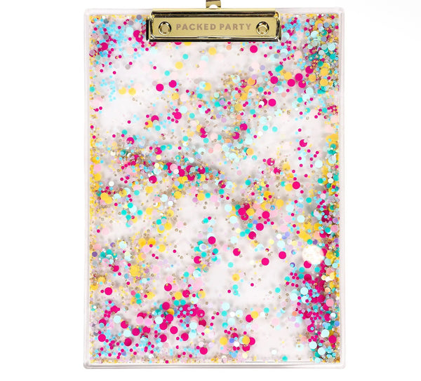 Confetti Filled Clipboard