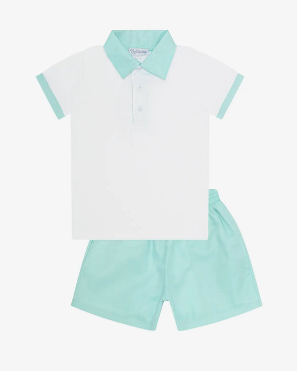 Aqua capri short set