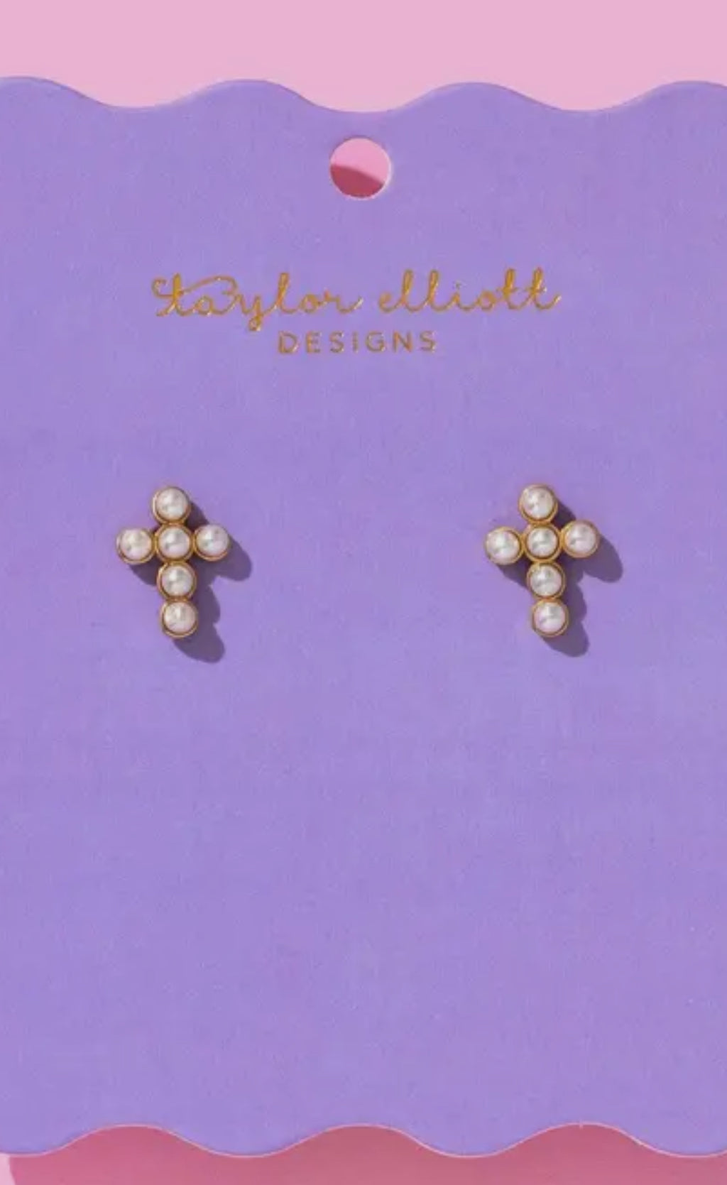 Faith Pearl Stud earrings