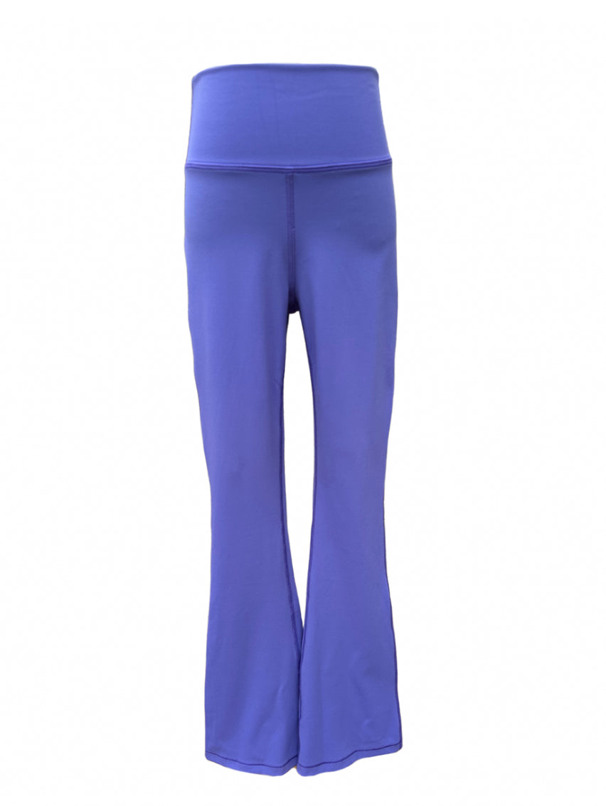 Florie flare leggings purple