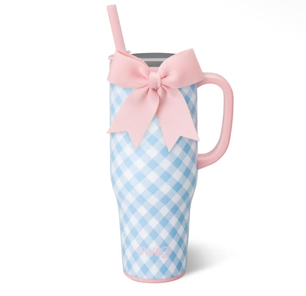 Gingham Mega Mug