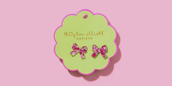 Confetti Bow Earrings