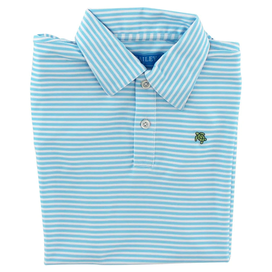 Henry stripe performance polo