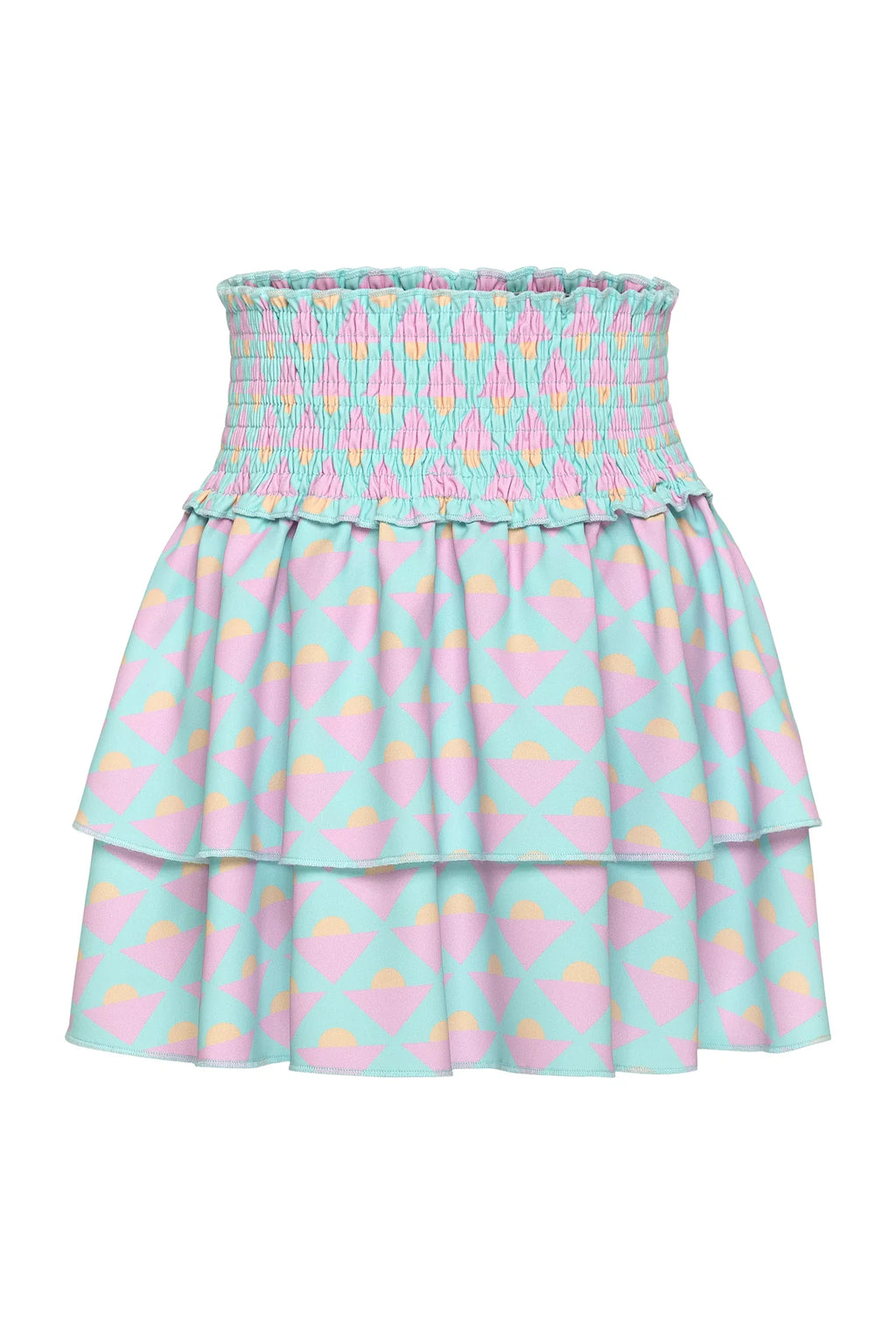 Scottie Skirt-Abstract Horizon