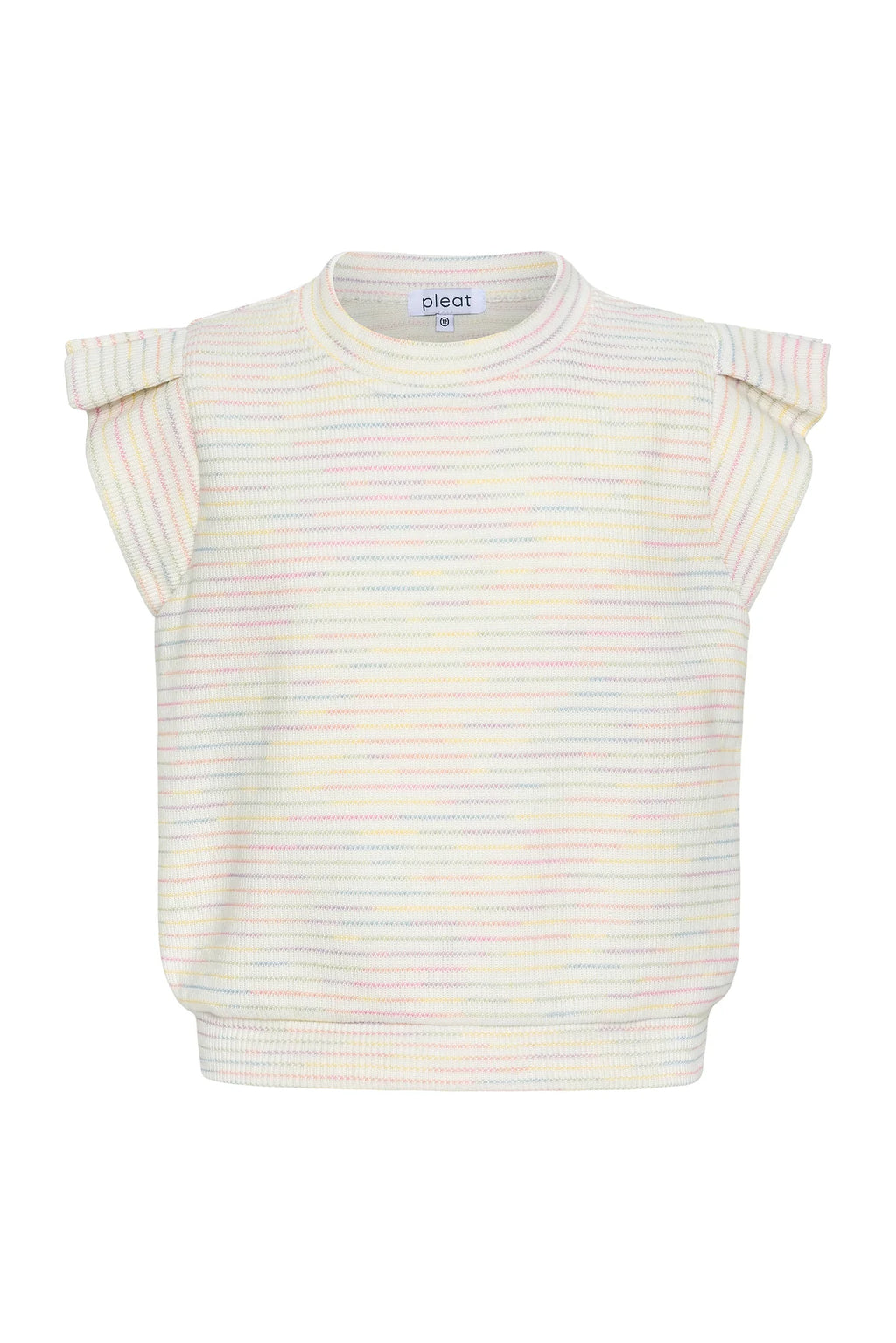 Olivia Top-Rainbow Knit