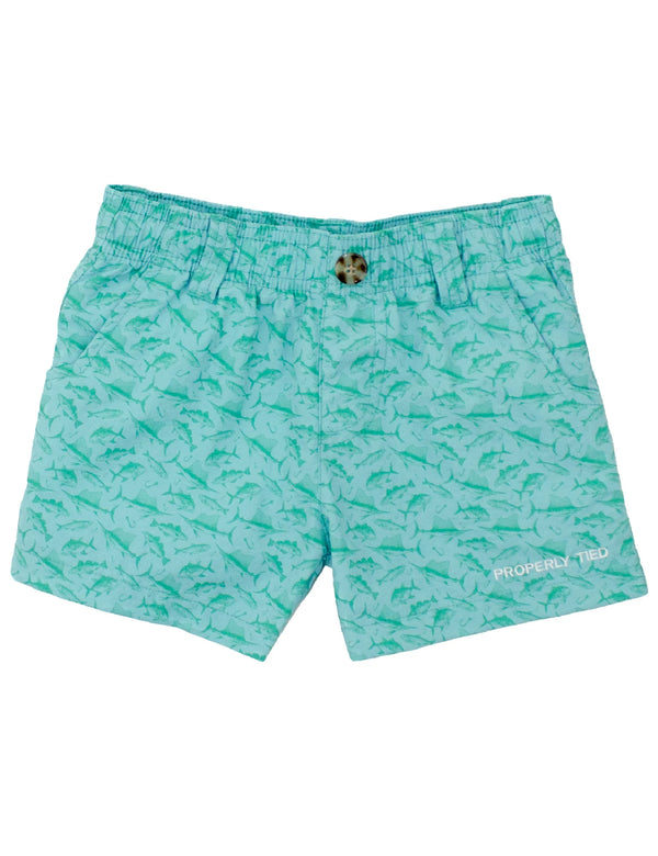 Boy’s Mallard Shorts-Fish Frenzy
