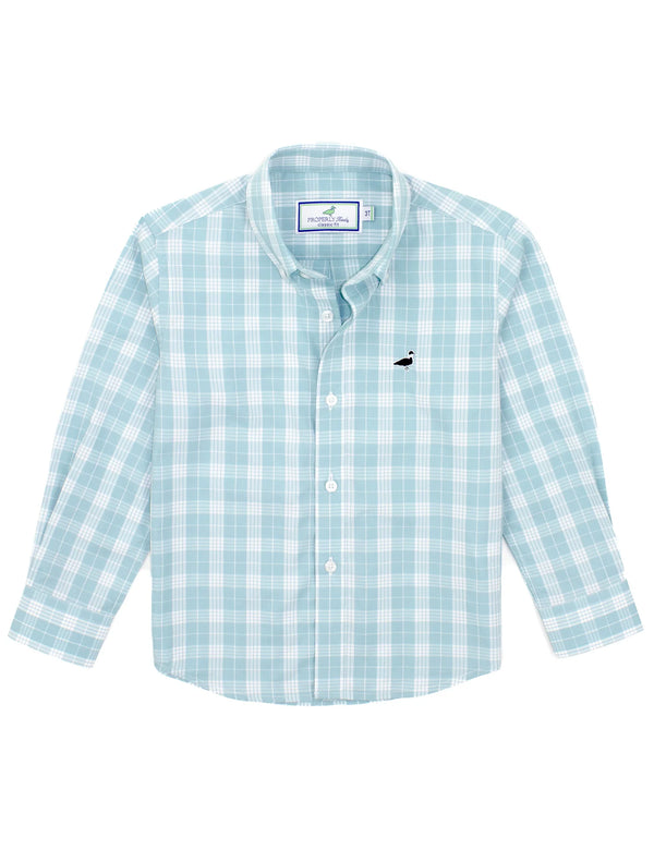 Boy’s Seasonal Sportshirt-Spanish Moss