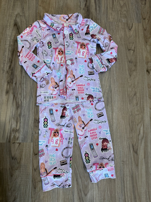 Lavender Taylor Swift Pajamas