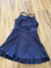 Navy Tennis Dress with Ruffle