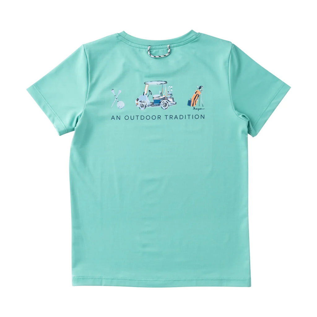 KID'S PRO PERFORMANCE SHORT SLEEVE T-SHIRT – GOLF CART ART